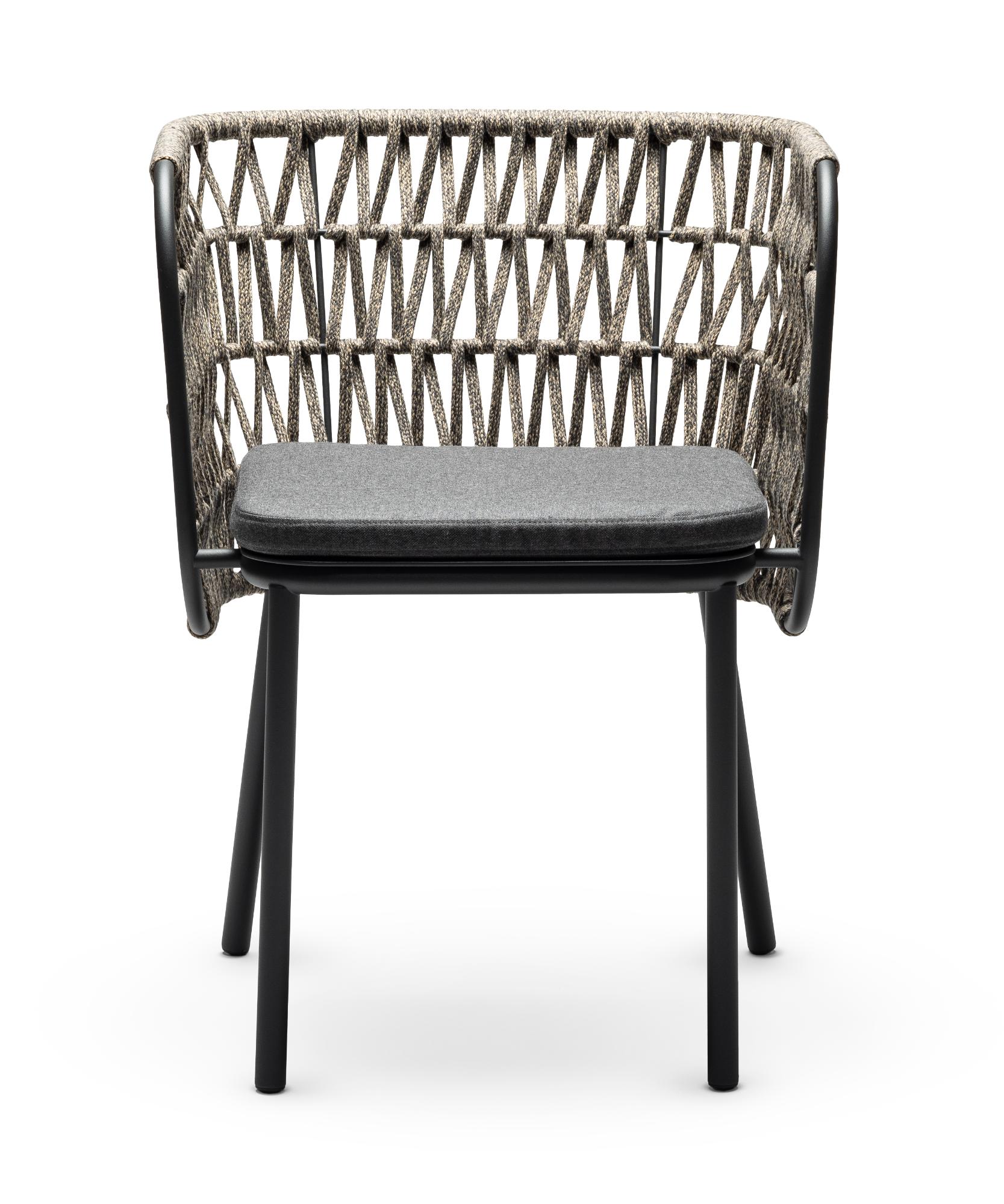 Chaise d'Extérieur Jujube SP-Int Noir et Beige
