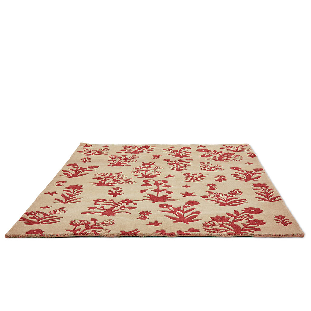 Tapis Woodland Glade Lin / Marron Rouille 146801