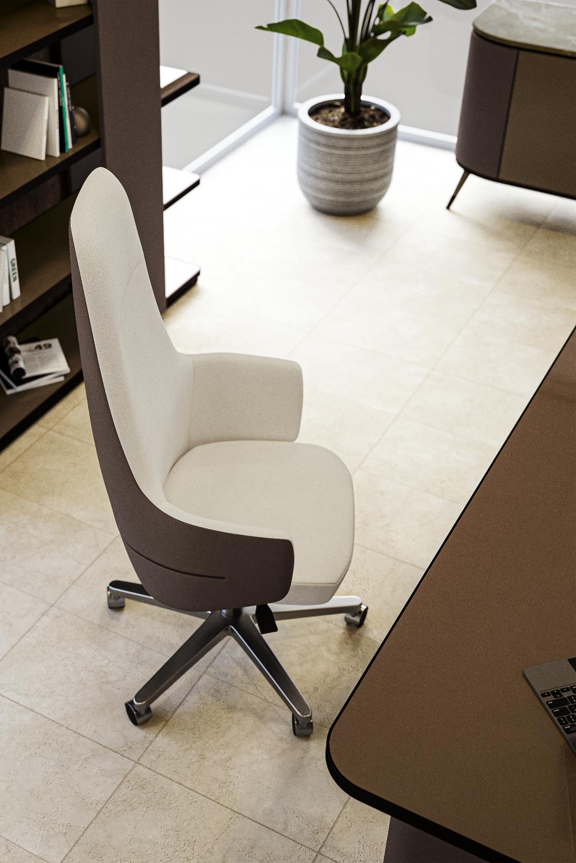 Chaise de bureau pivotante Olivia