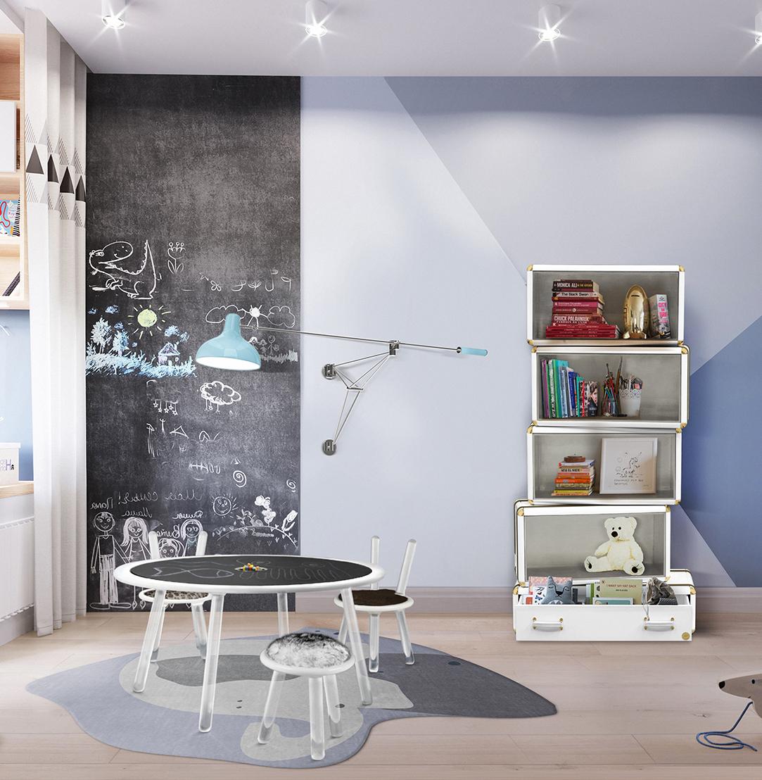 Applique Murale Moonbeam Glow Bleue