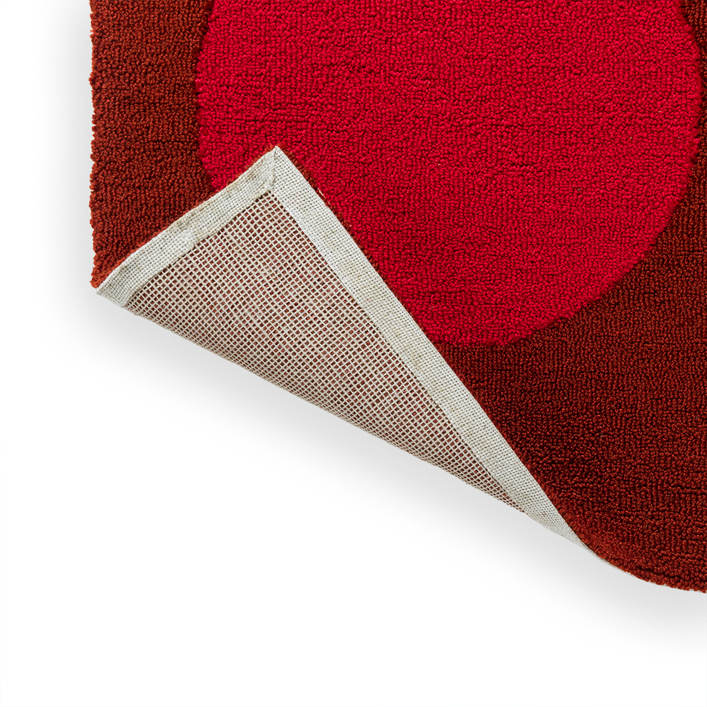 Tapis d’extérieur Festival Dots Rouge