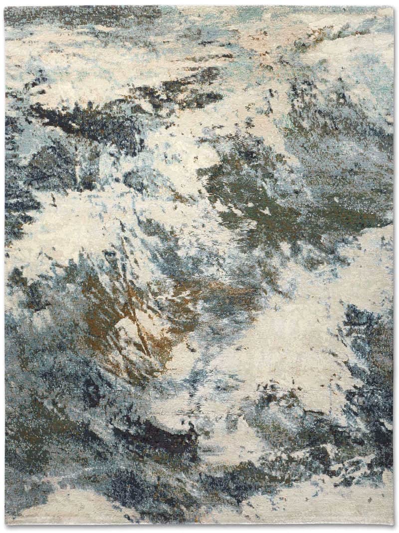 Tapis tissé main Vagues