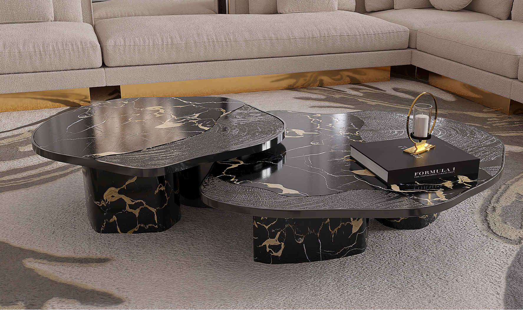 Set Tables Athena Portoro & Onyx