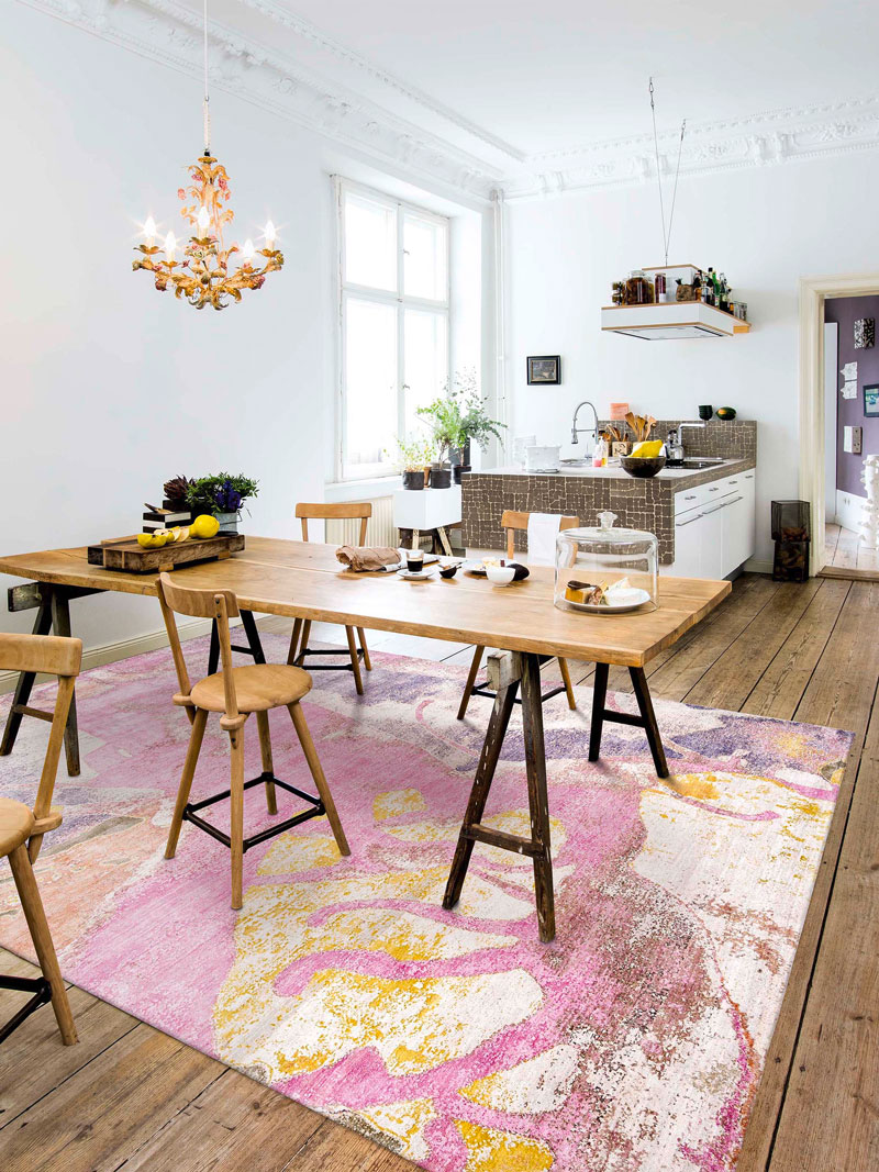 Tapis fait main de luxe Skopein | Taille: 183 x 274 cm