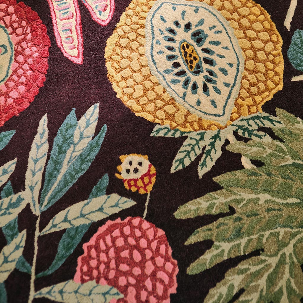 Jackfruit Cherry / Alabaster Tapis | Taille: 200 × 280 cm