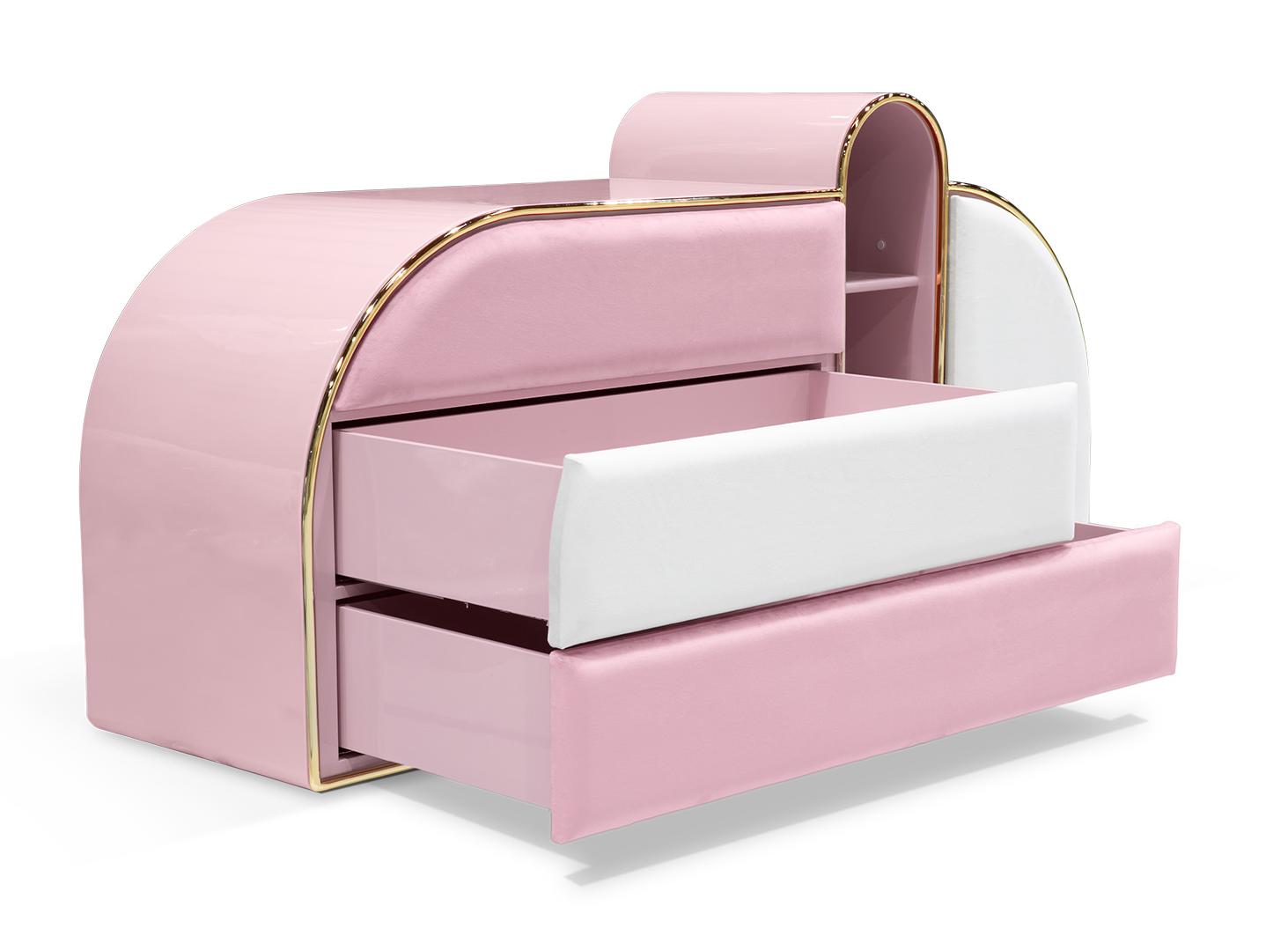 Commode Bubble Gum 3 Tiroirs