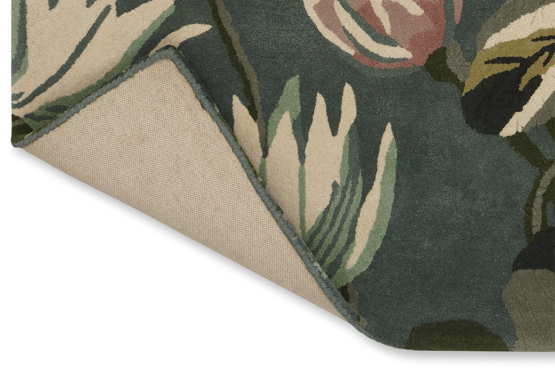 Tapis Waterlily Étang de Minuit | Taille: 250 x 350 cm