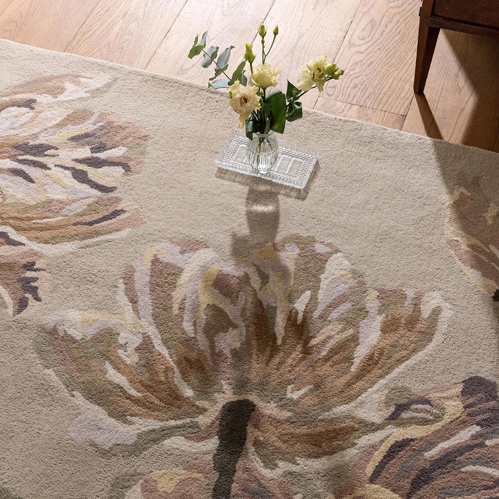 Tapis Gosford Naturel/Vert Sauge