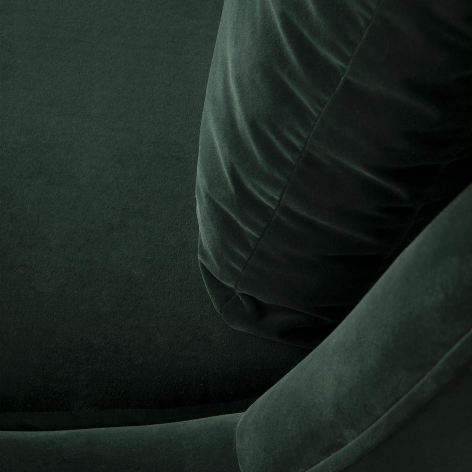 Chaise Longue en Velours Moelleux