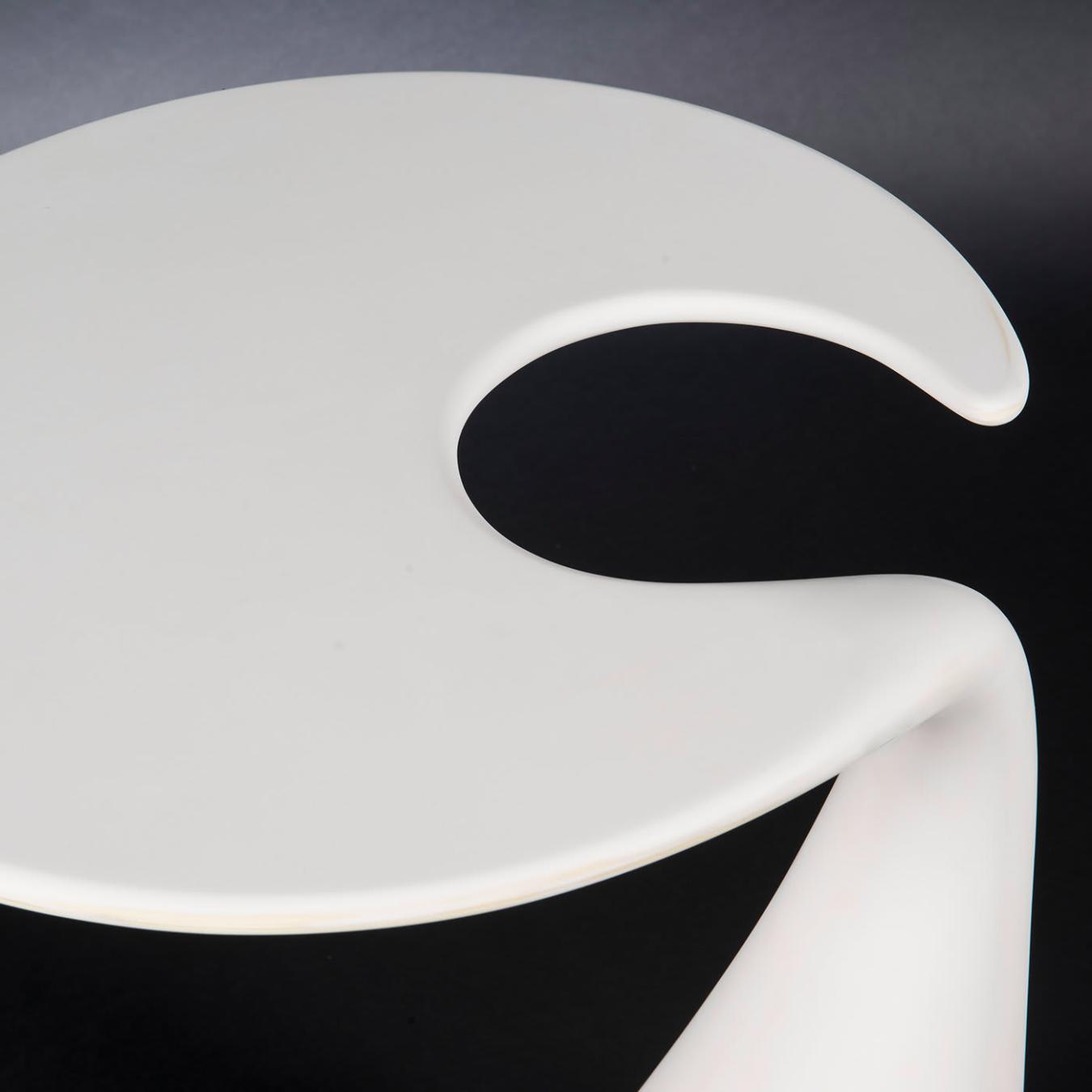 Table d'appoint Milan blanche