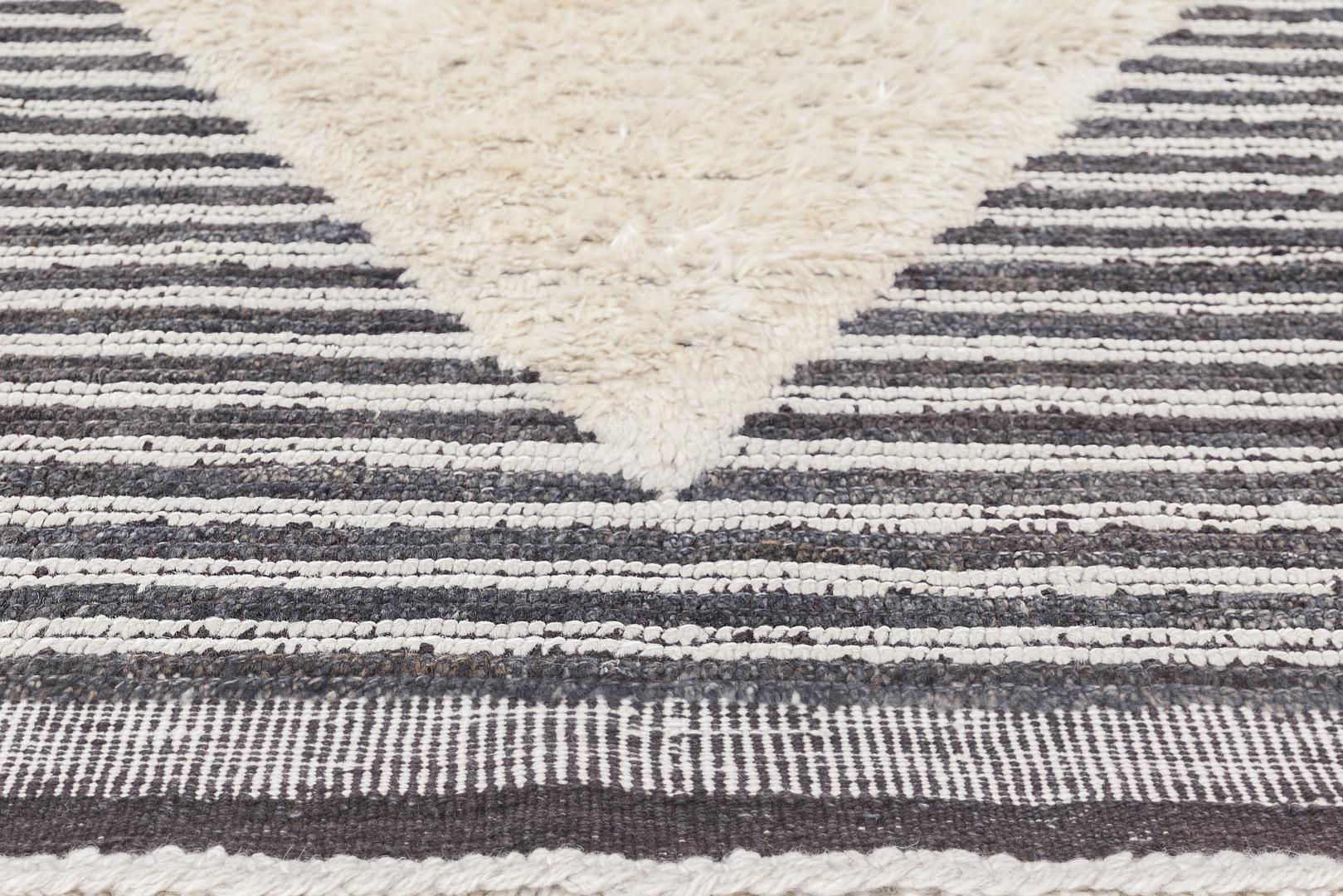 Tapis Losanges Noué à la Main