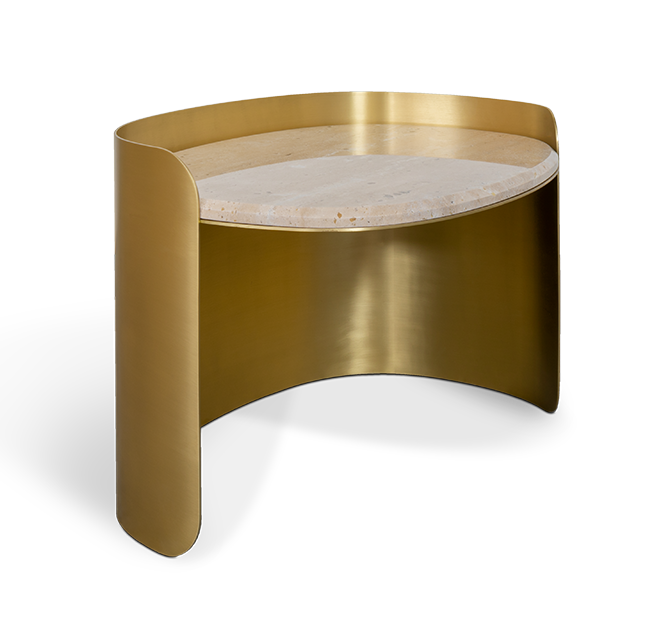 Table d’Appoint Ovale Francis Scott