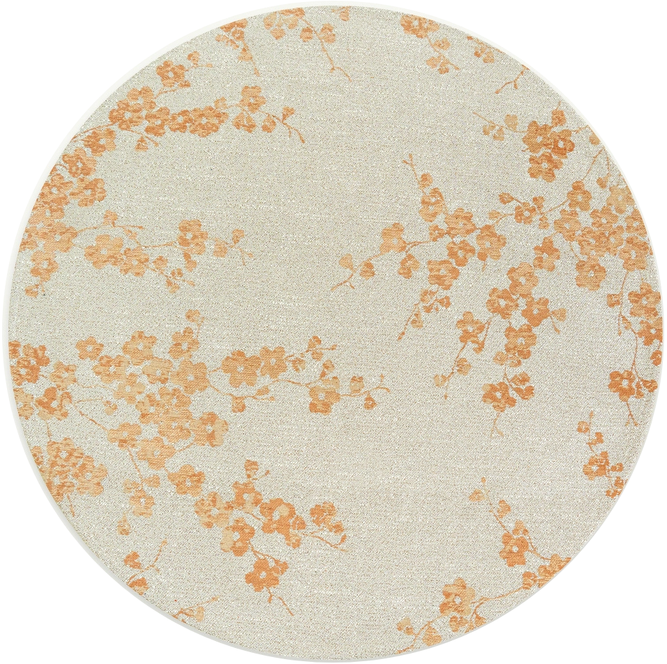 Tapis Petal Dew 9834 Rond