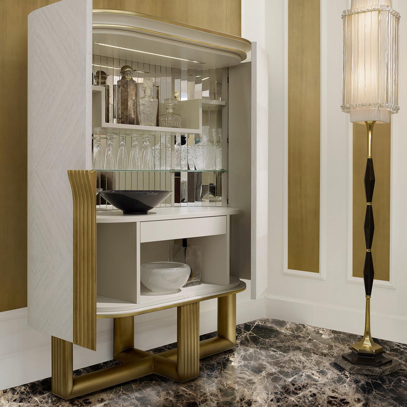 Meuble-Bar Or Oliver