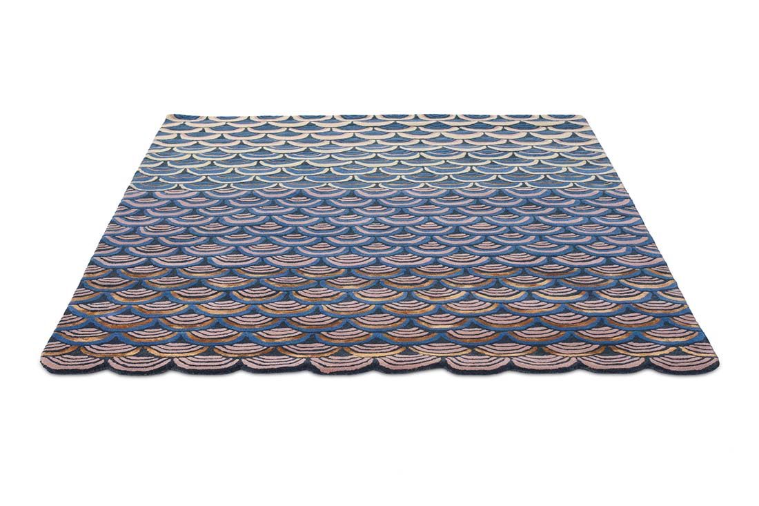 Tapis Masquerade Bleu 160008