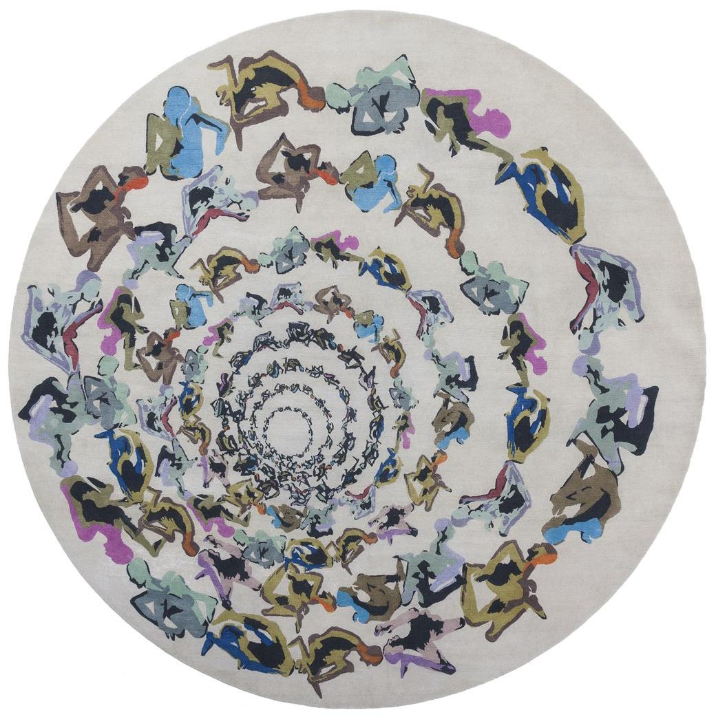 Tapis Cercle Humain - Enfer