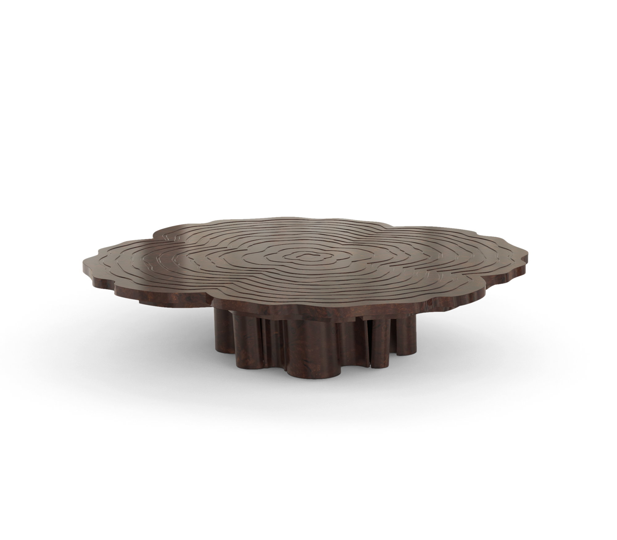 Set de Tables Basses Noyer Fortuna (x3)