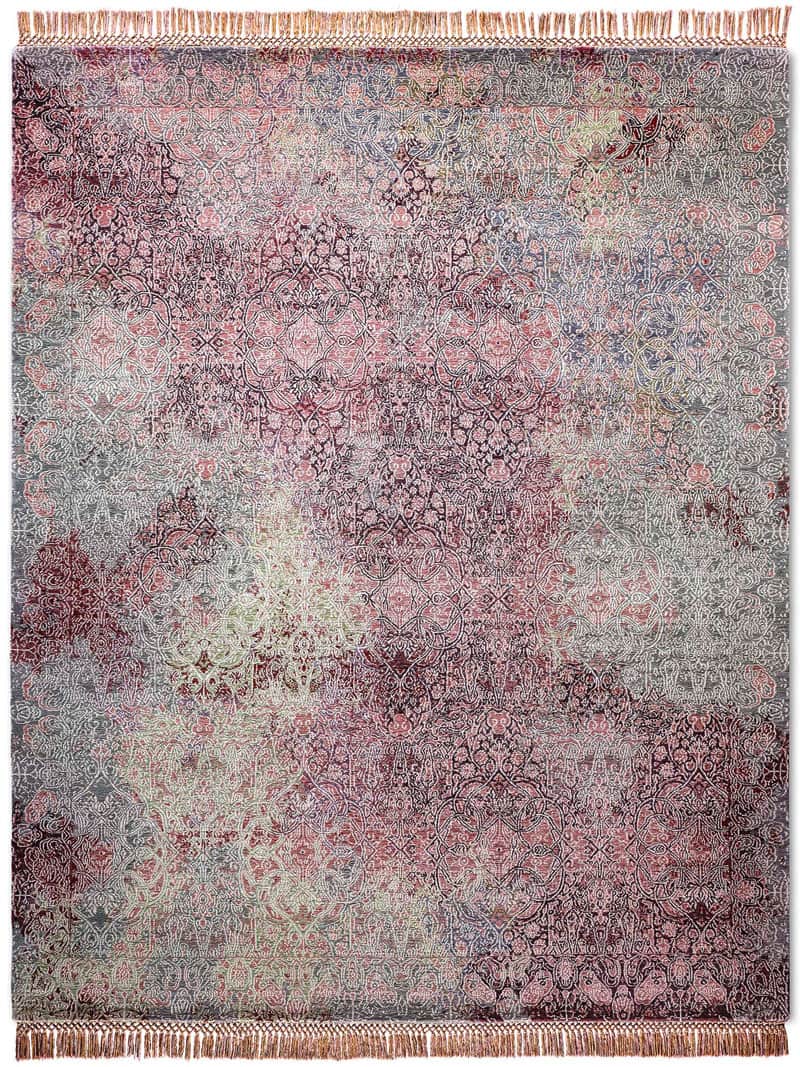 Tapis tissé main Ferahan Éclaboussé
