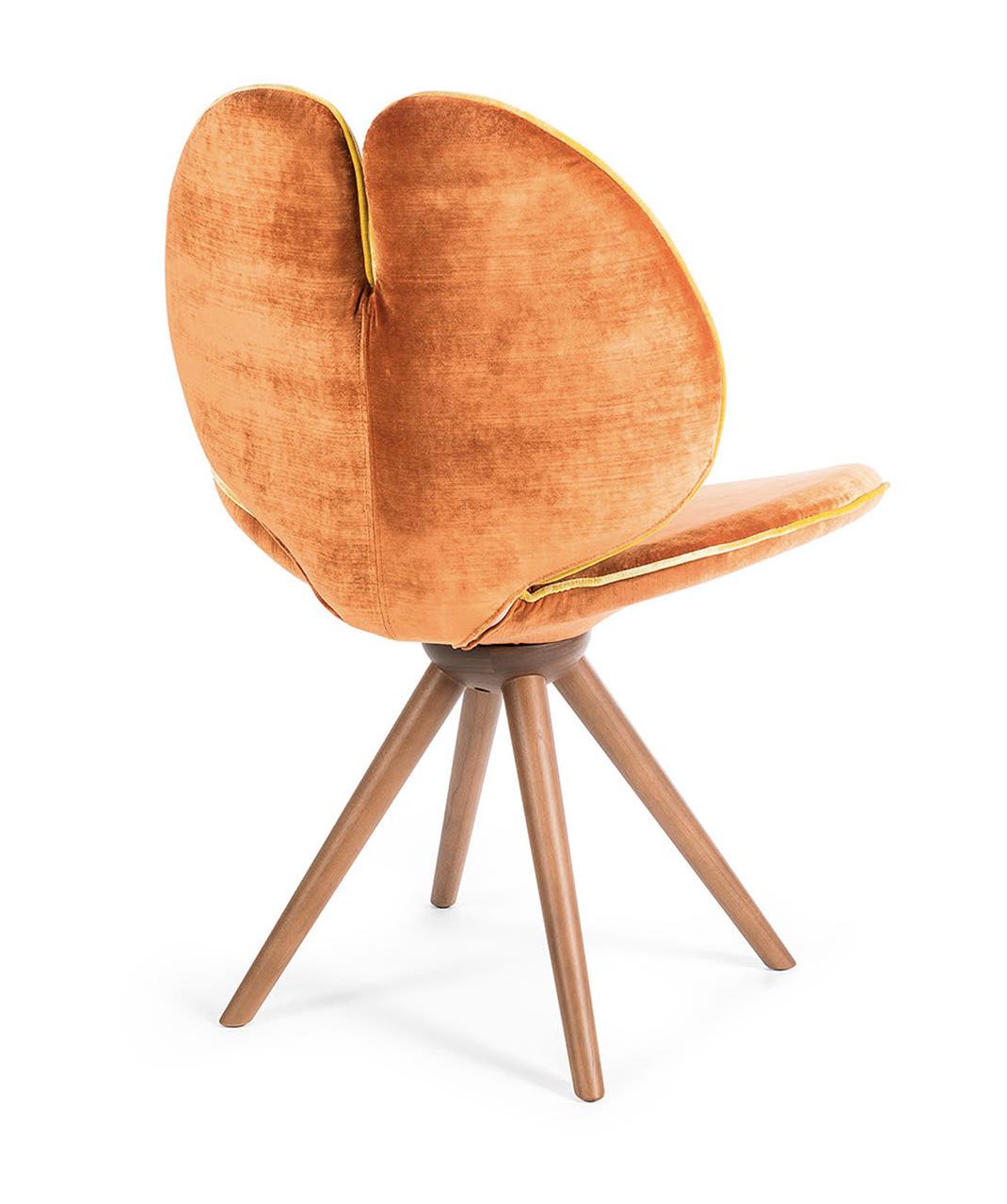 Chaise Pansè orange
