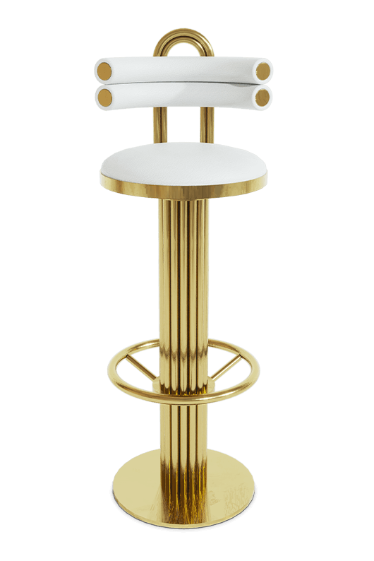 Tabouret de Bar Kelly Demi-Lune Tabouret de Bar Kelly Demi-Lune