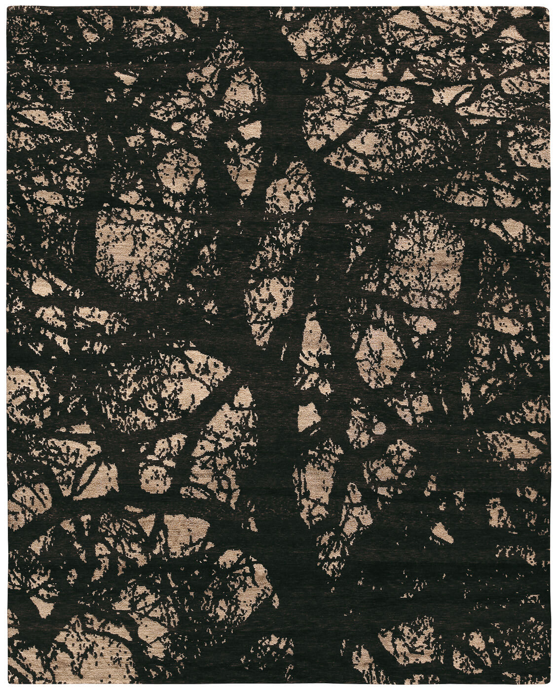 Tapis Mauro Grand Arbre Noir | Taille: 250 x 300 cm