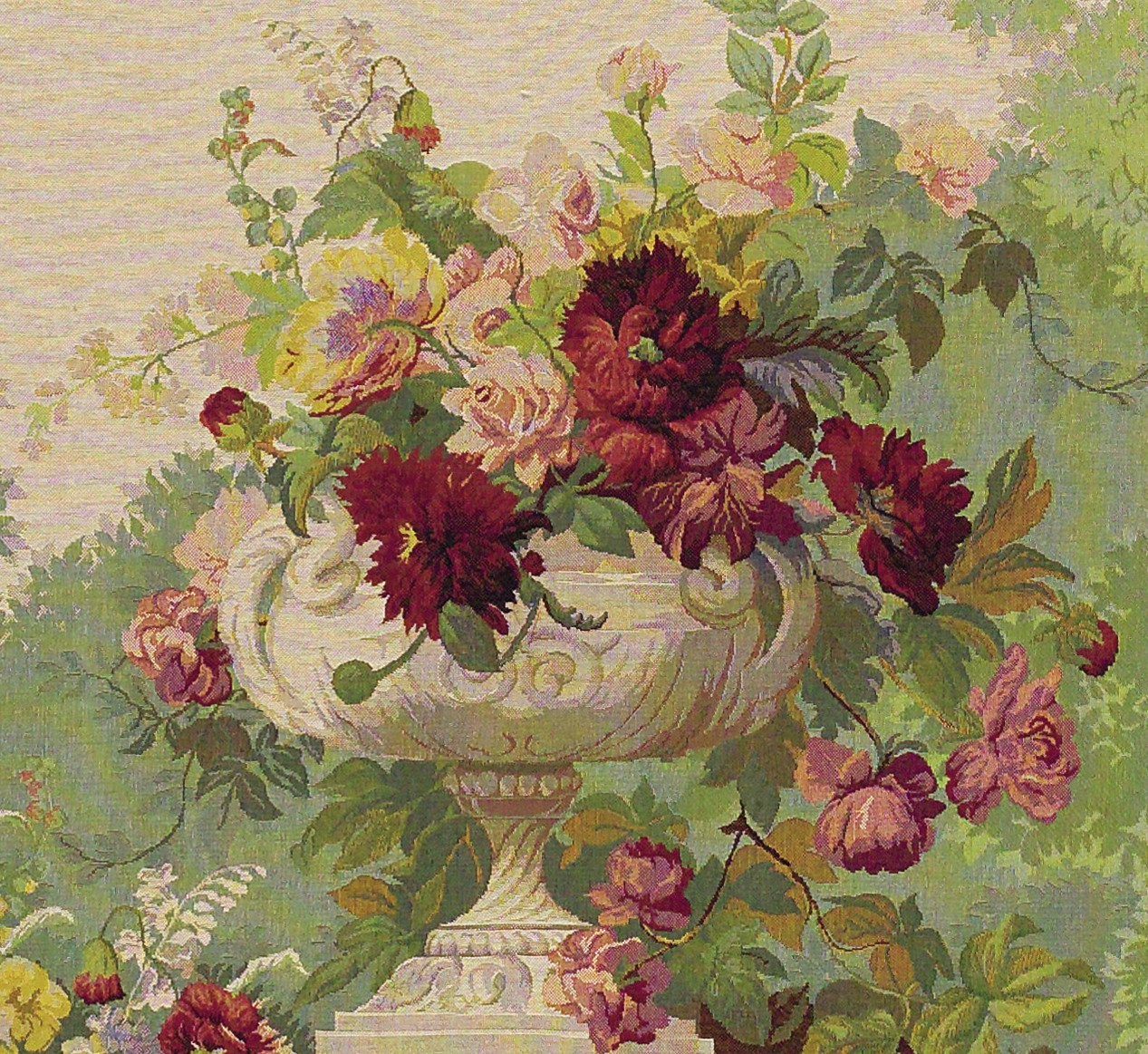 Tapisserie Draperie Fleurie