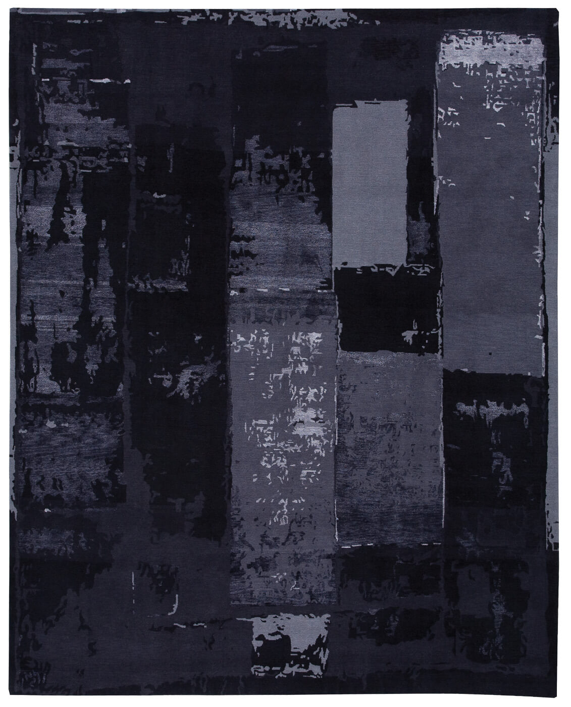 Tapis Boro 1 Noir | Taille: 450 x 550 cm