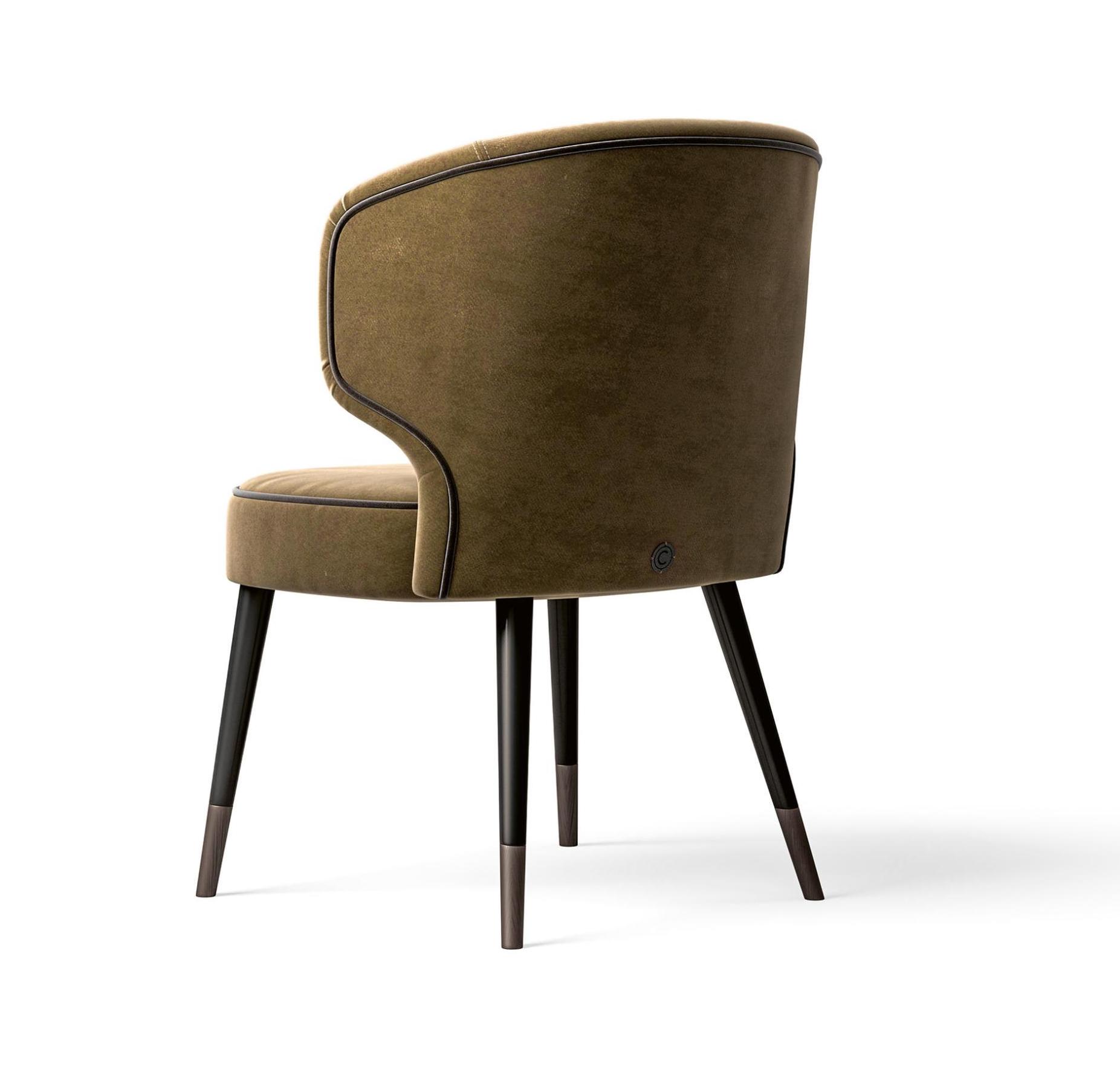 Chaise Dossier Courbé