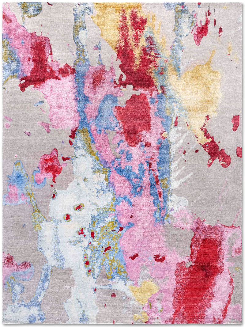 Tapis fait main de luxe Original | Taille: 305 x 427 cm