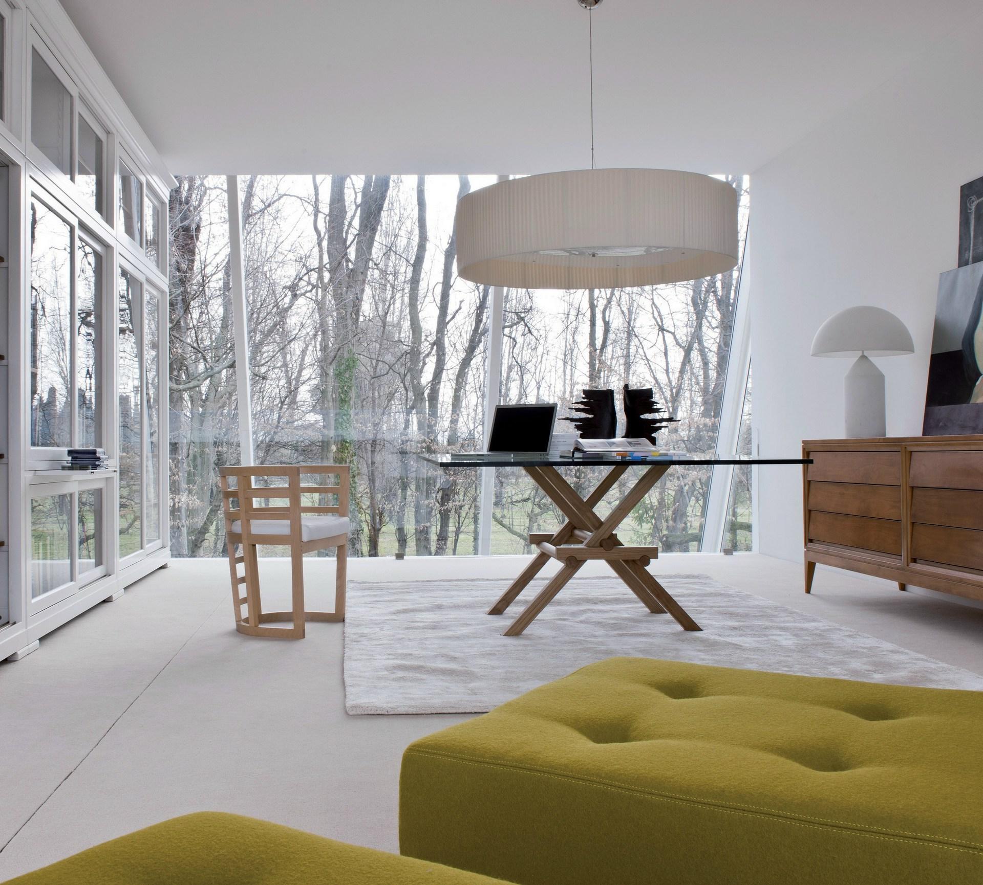Chaise Cartesia avec accoudoirs