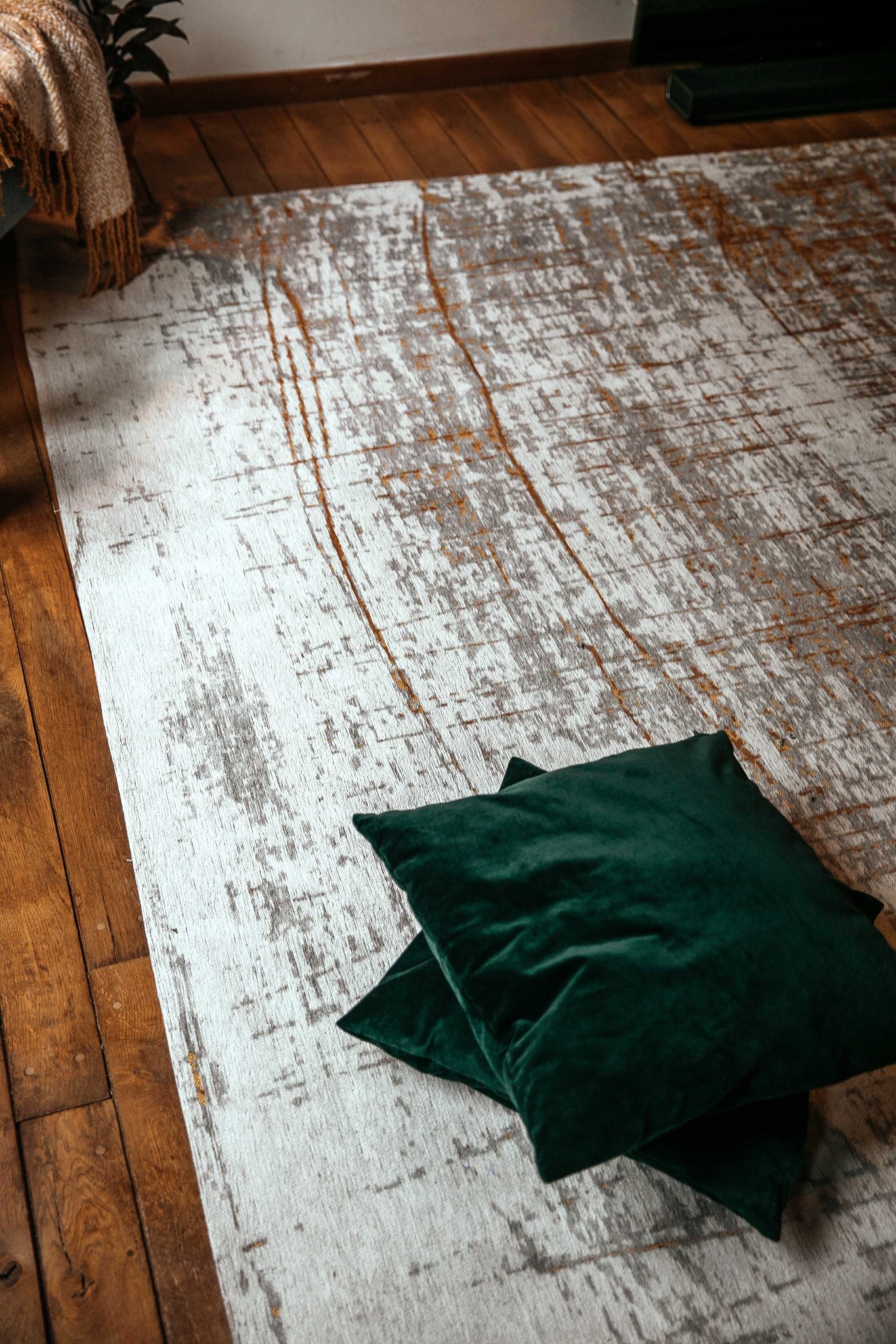 Tapis 8419 Columbus Gold | Taille: 170 x 240 cm
