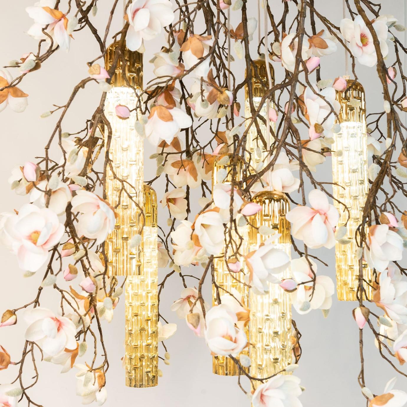 Lustre blanc Magnolia