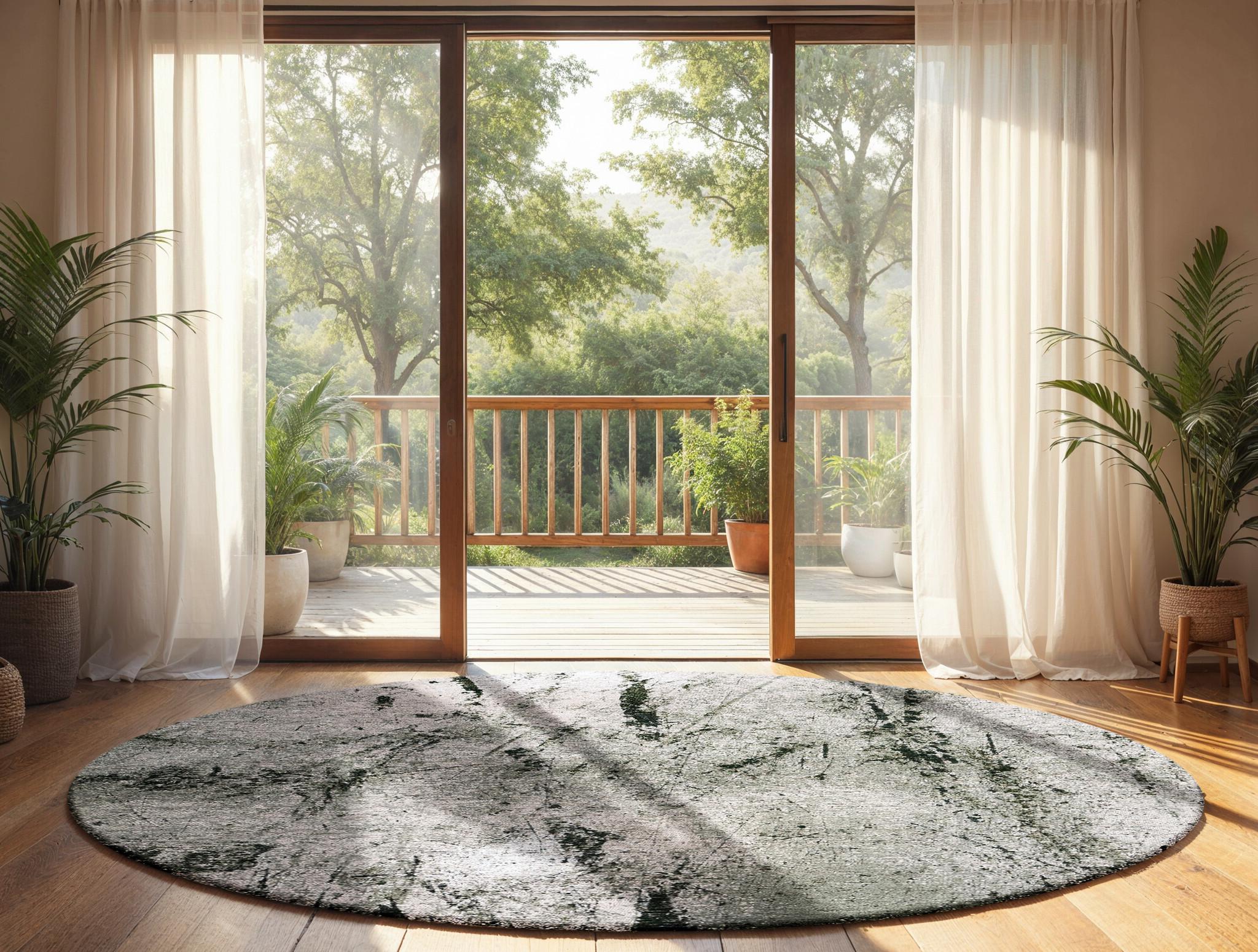 Tapis Sol «Alpine» 9787 Rond