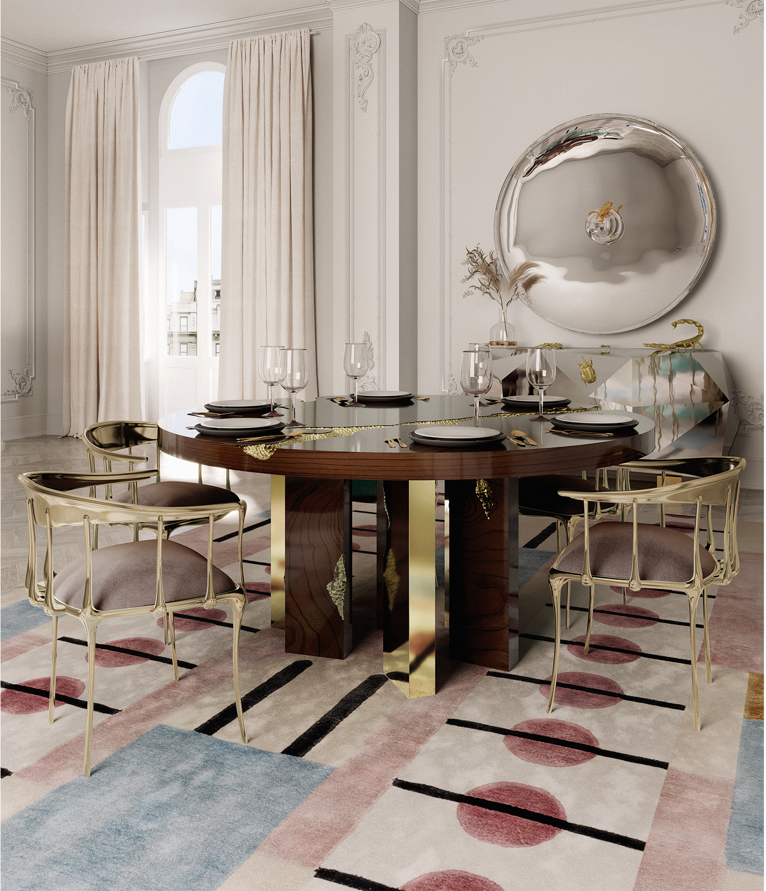 Table Ronde Dominion Table Ronde Dominion