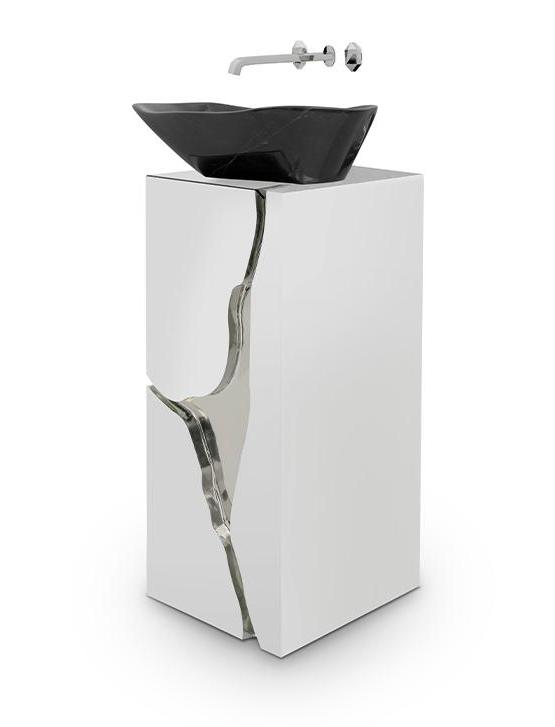 Lavabo Sur Colonne Fractured Design