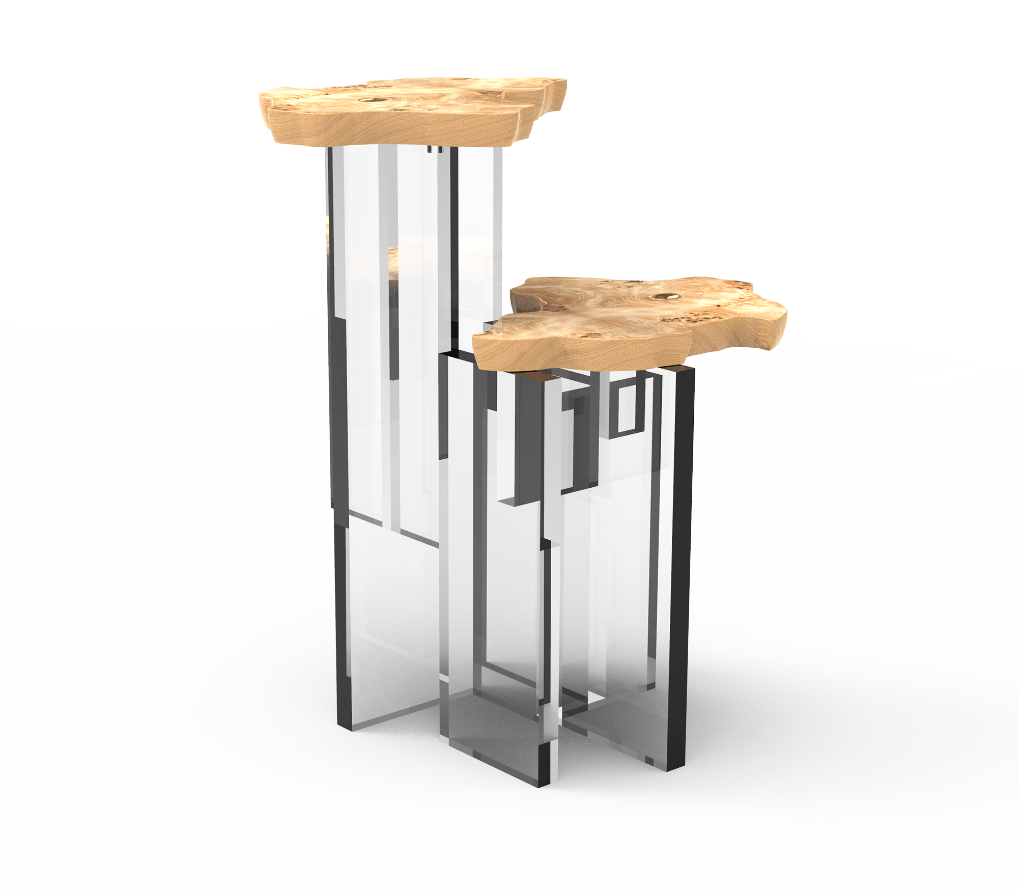 Table d'Appoint Peuplier Haven