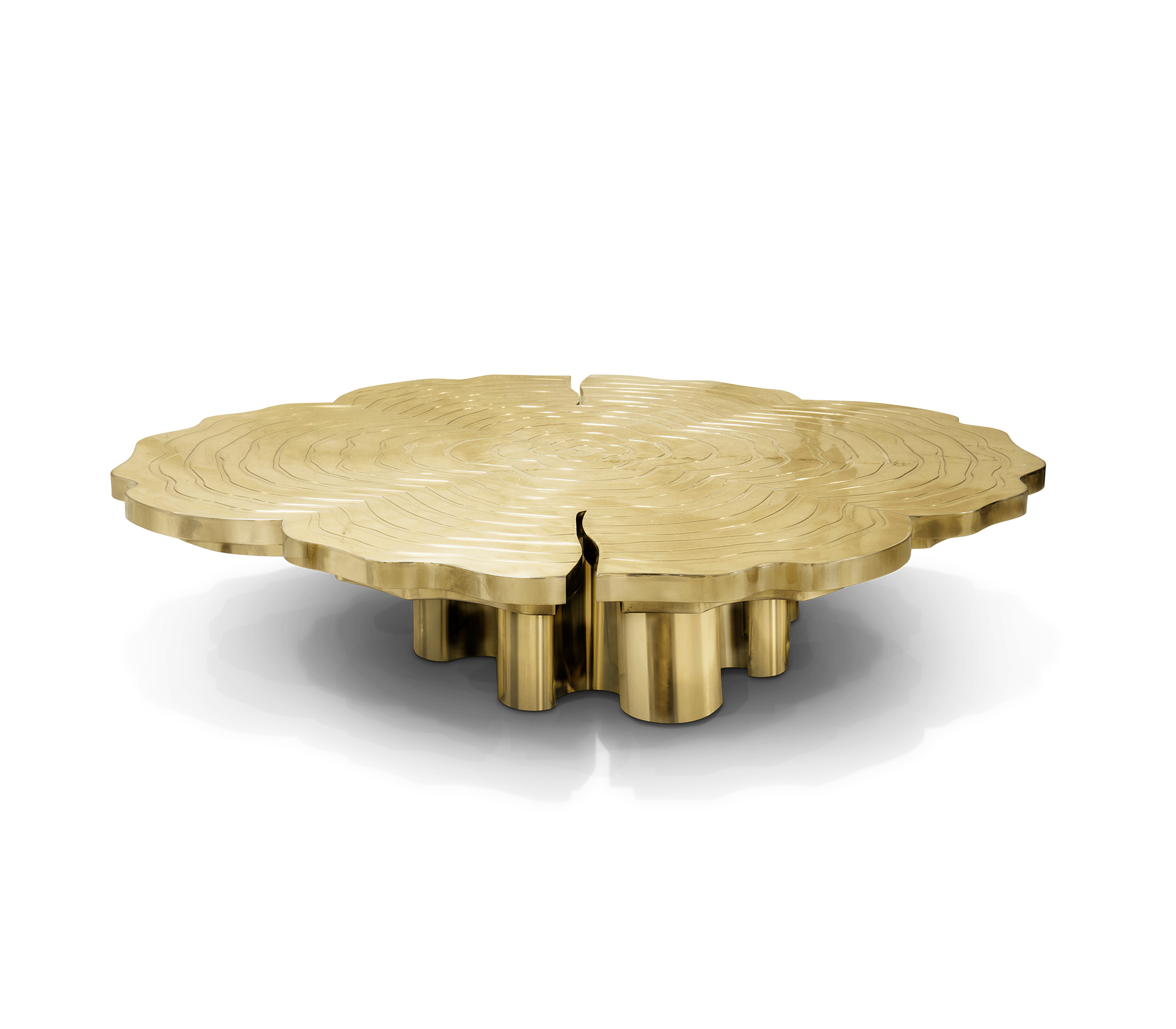 Set de Tables Basses Or Fortuna (x3)