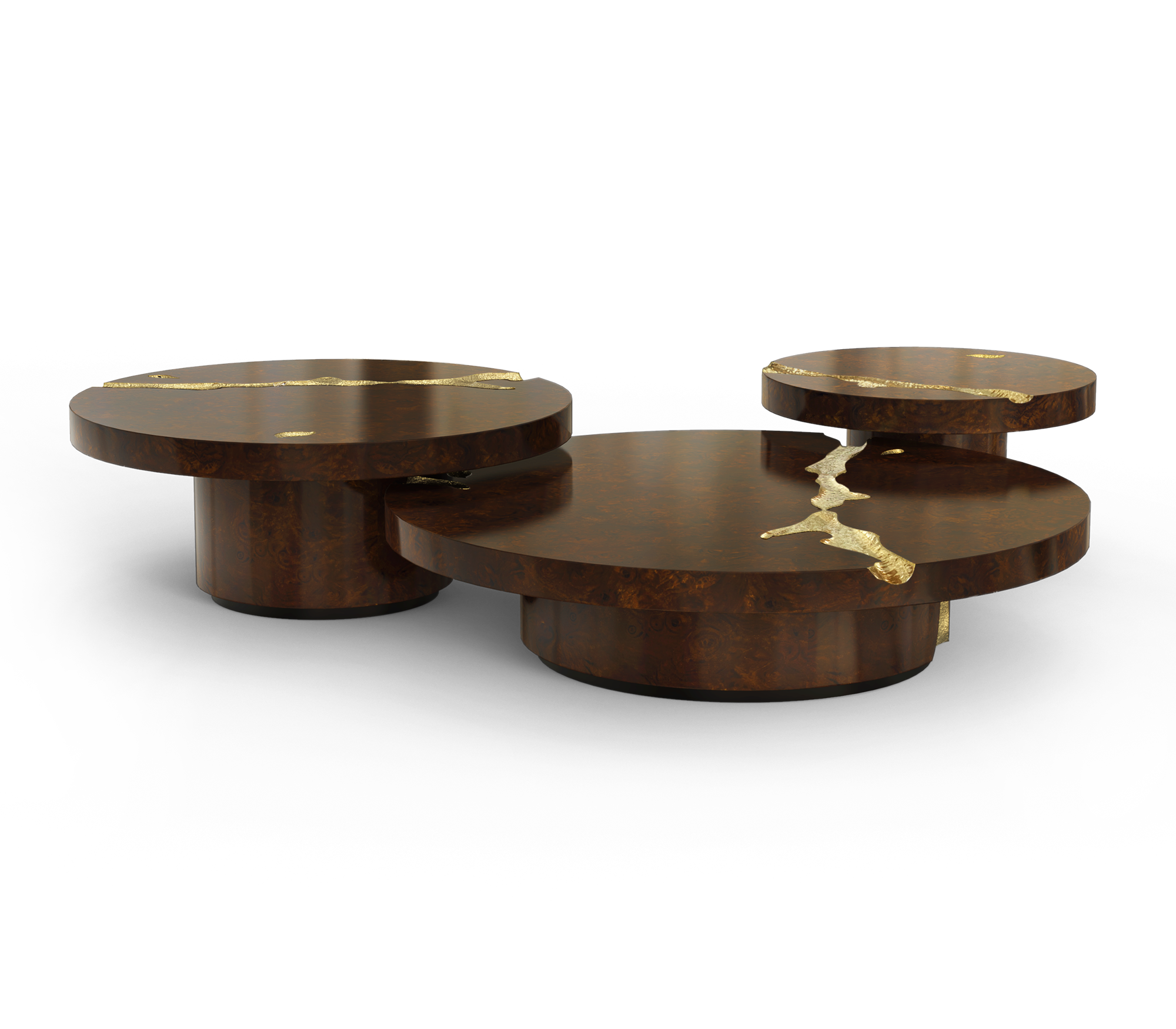 Tables Centre Dominion Luxe x3 | Configuration: Big