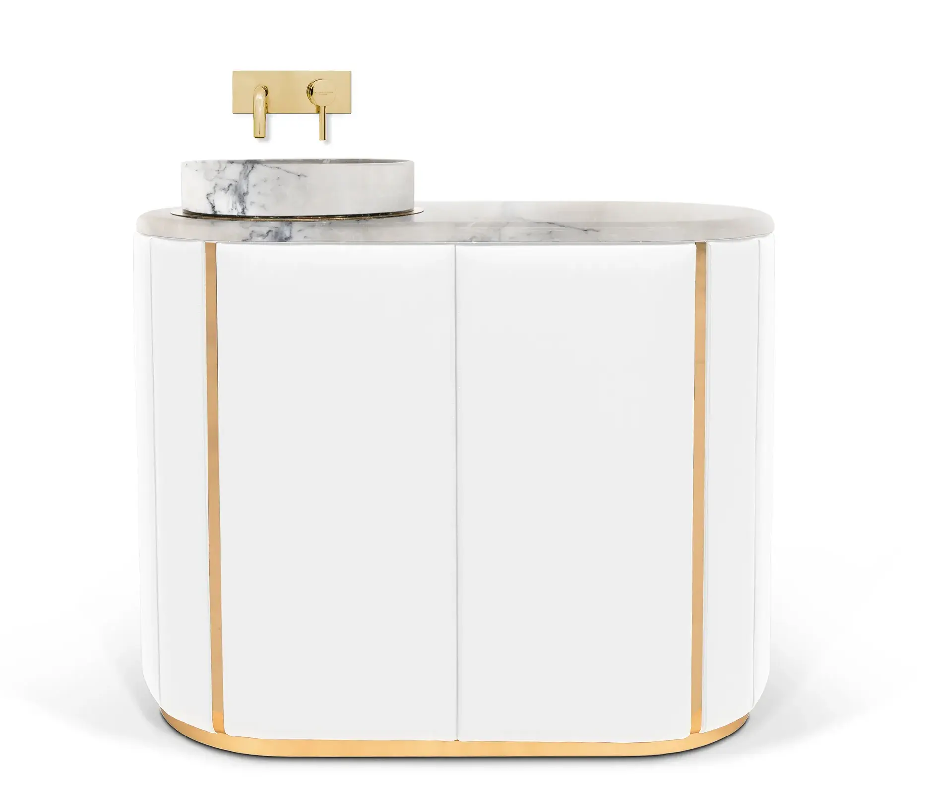 Meuble-Vasque Majestic White
