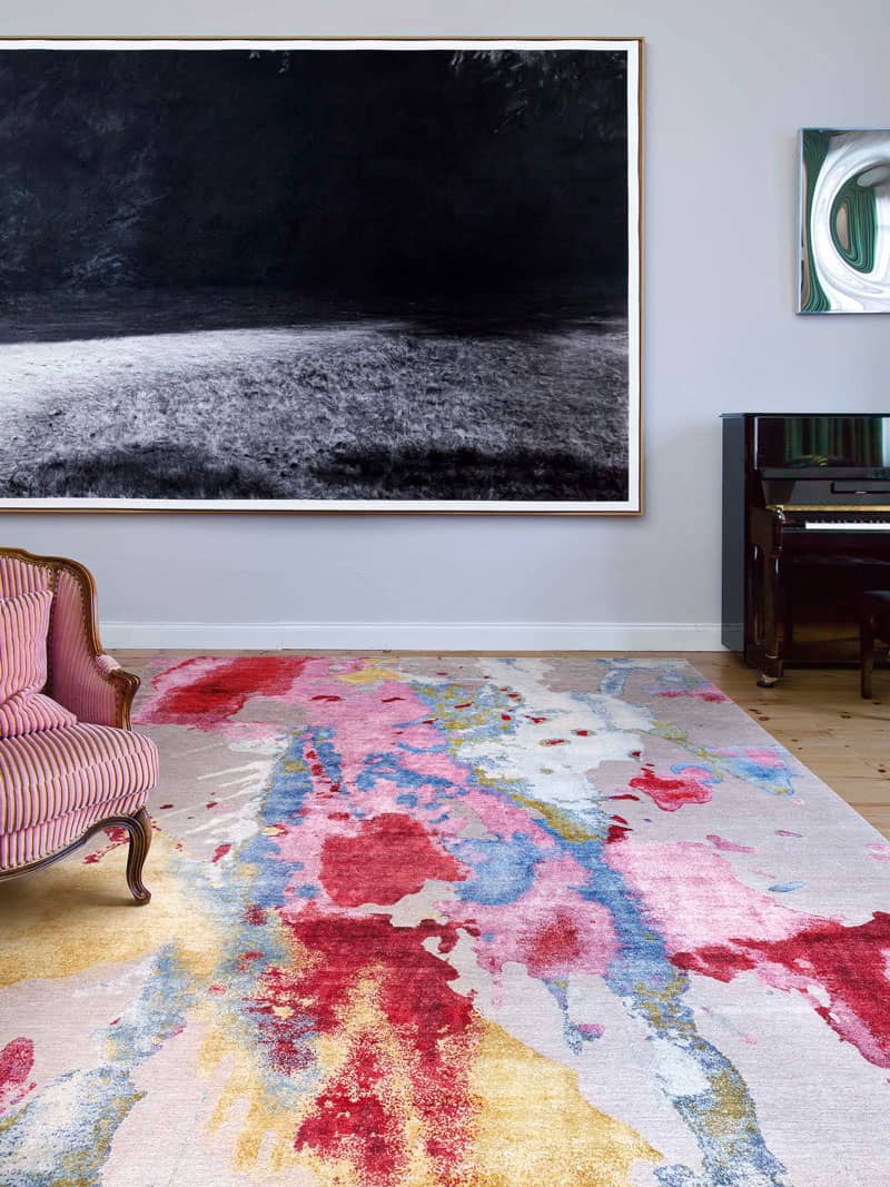 Tapis fait main de luxe Original | Taille: 305 x 427 cm