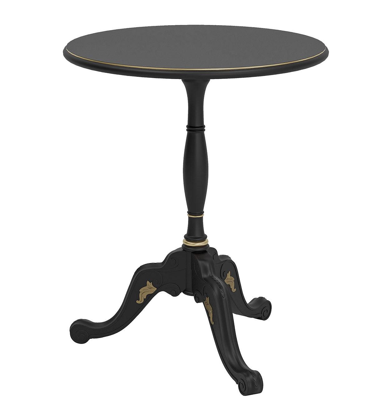 Table d'appoint noire