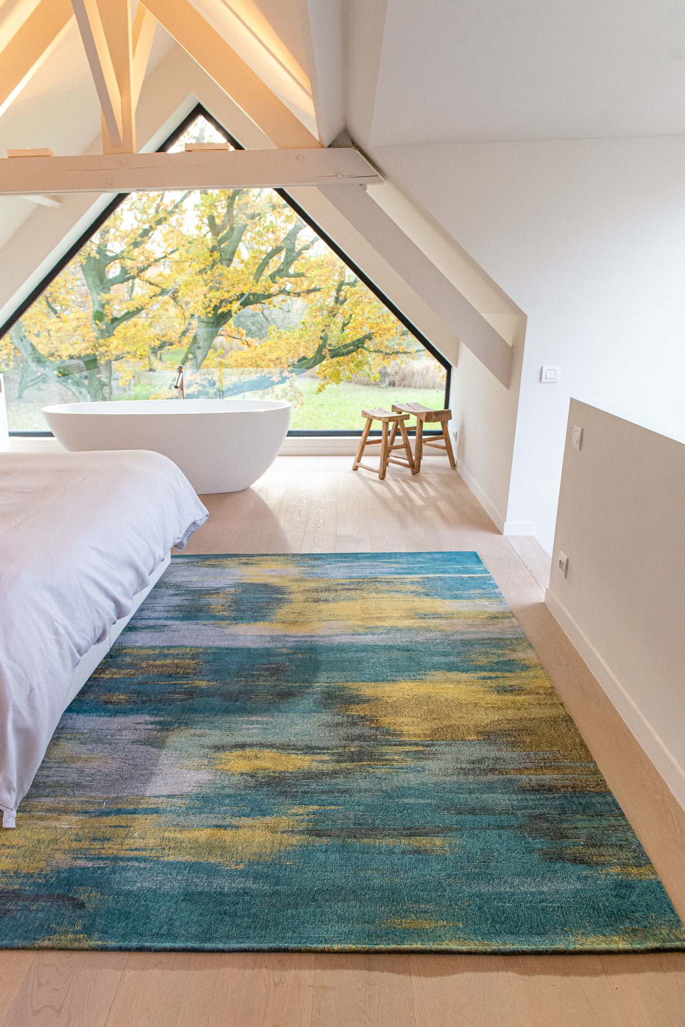 Tapis Nymphea Blue | Taille: 200 x 280 cm