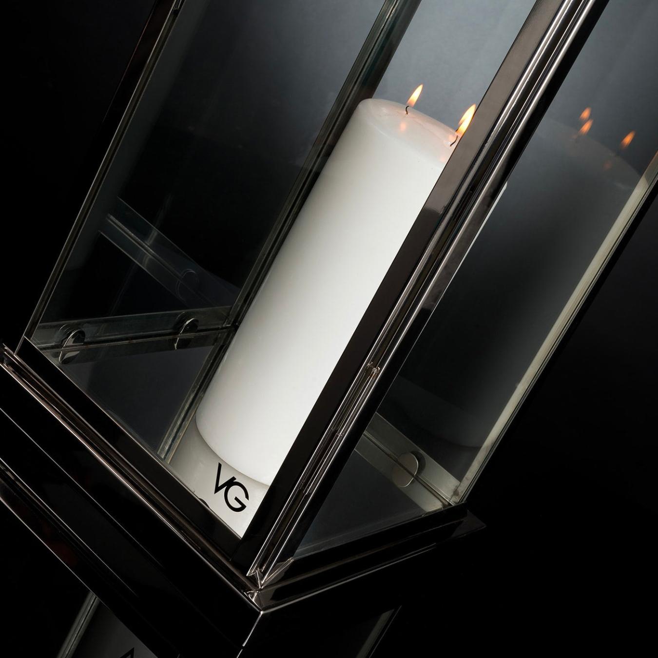 Lanterne d'extérieur en acier inoxydable