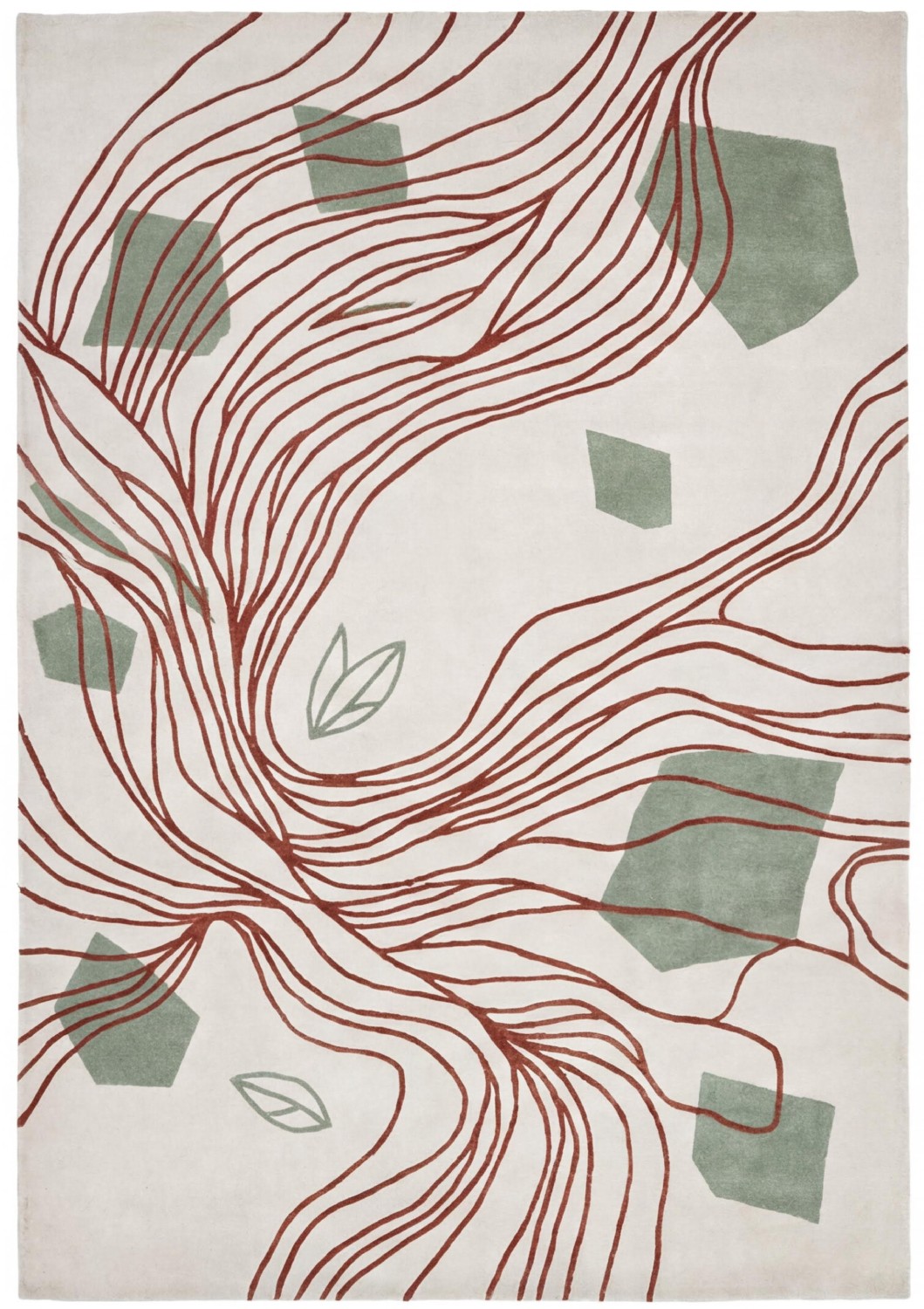 Tapis de luxe Flowing Lines