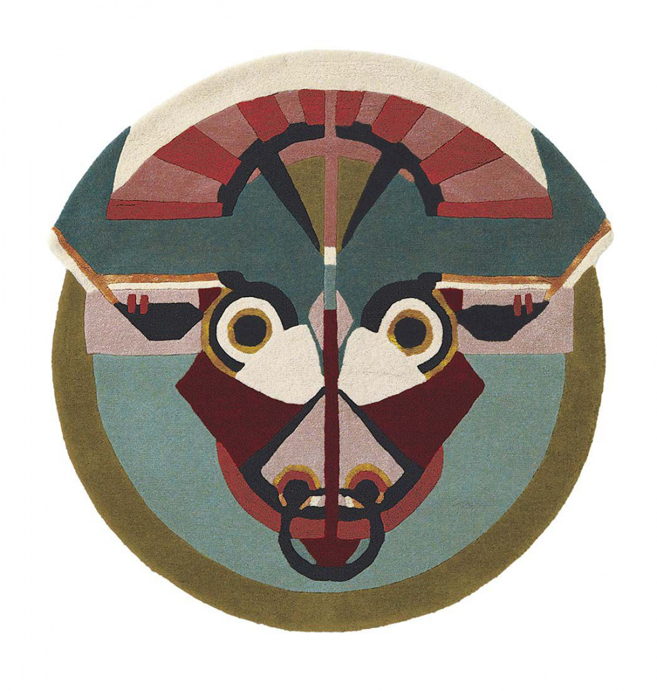 Tapis rond Zodiac Taureau Cercle 161205