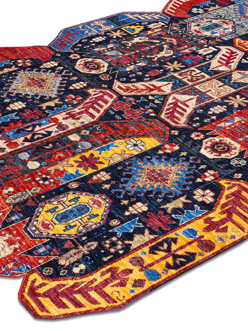 Tapis fait main de luxe Multiforme