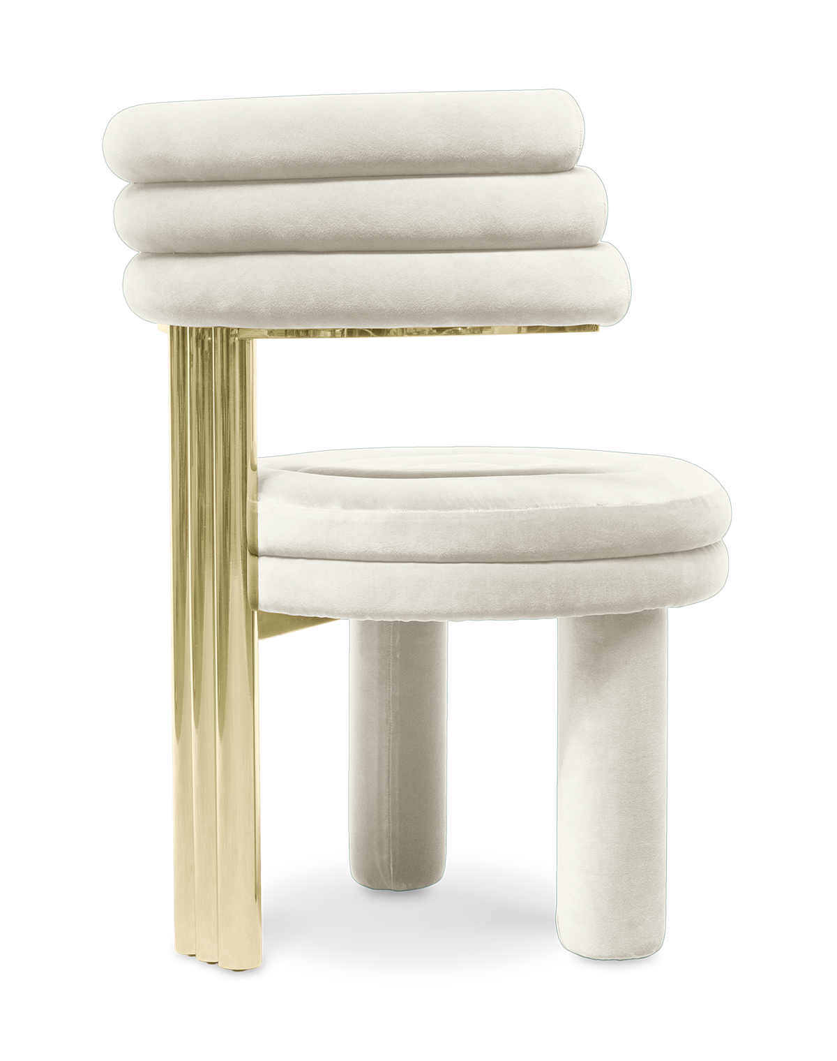 Chaise de Salle à Manger Kerr Blanche