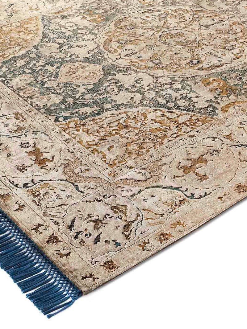 Tapis noué main Gold Luxe