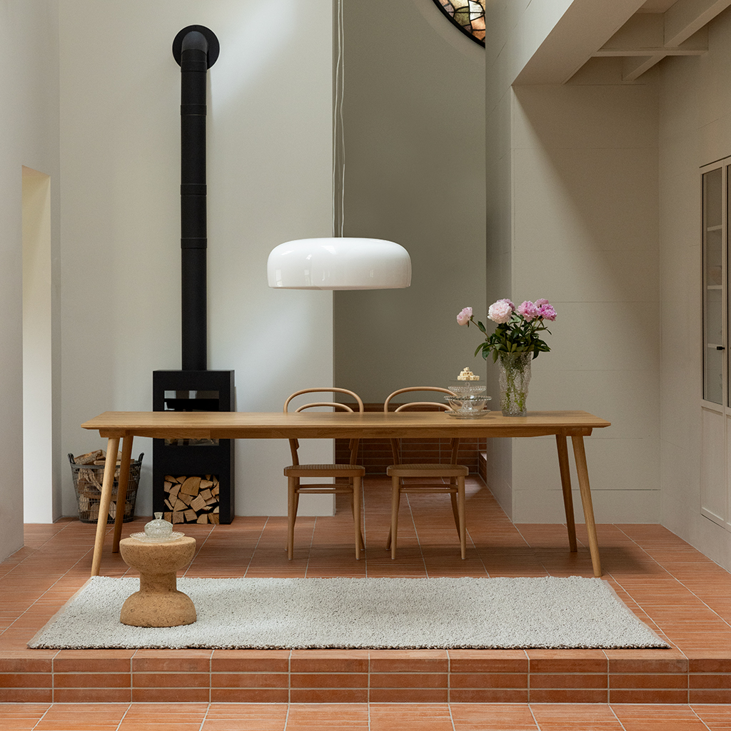 Tapis Lien Cendré | Taille: 140 x 200 cm