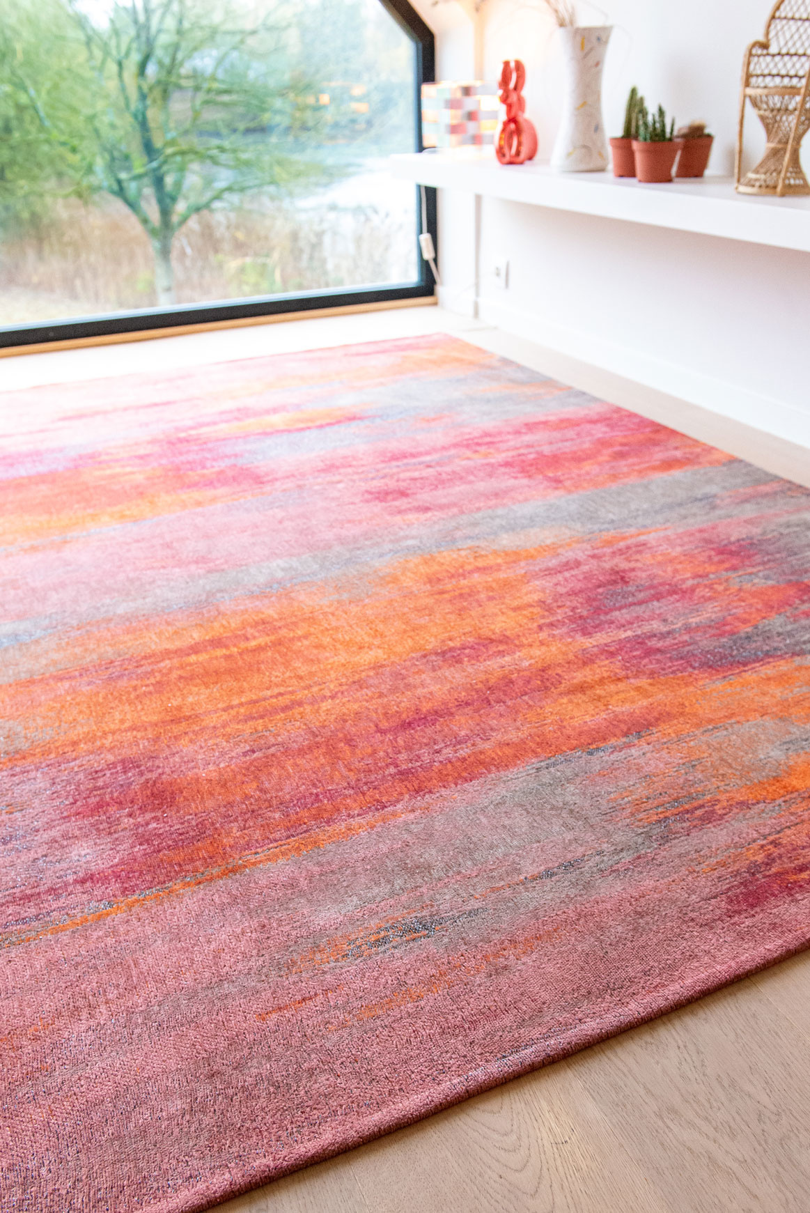Tapis Hibiscus Red